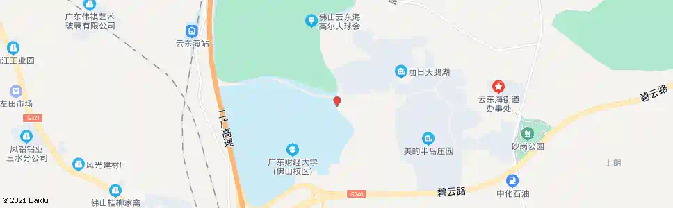 佛山高尔夫花园_公交站地图_佛山公交_妙搜公交查询2025