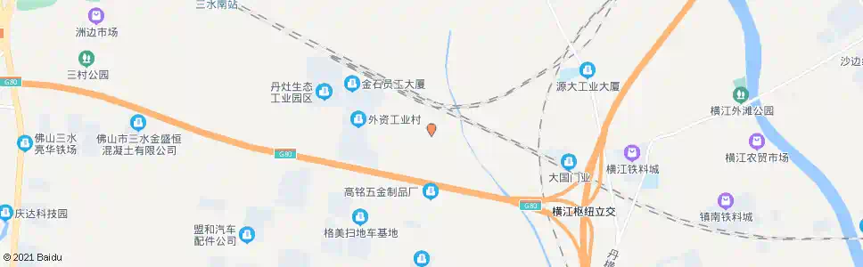 佛山心溪公园总站_公交站地图_佛山公交_妙搜公交查询2025
