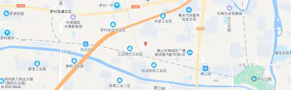 佛山郊边_公交站地图_佛山公交_妙搜公交查询2025