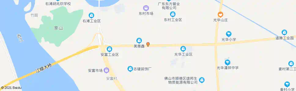佛山东村陇西站_公交站地图_佛山公交_妙搜公交查询2025