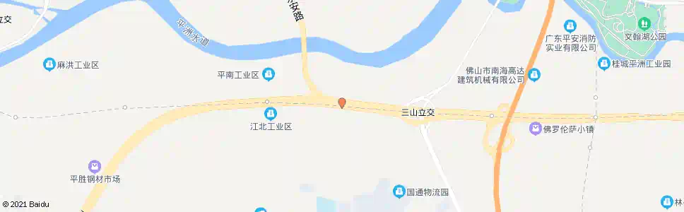 佛山平洲五斗桥南_公交站地图_佛山公交_妙搜公交查询2025