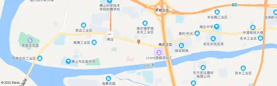 佛山南庄镇政府_公交站地图_佛山公交_妙搜公交查询2025