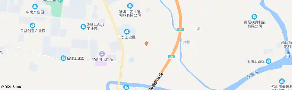 佛山高岗村_公交站地图_佛山公交_妙搜公交查询2025