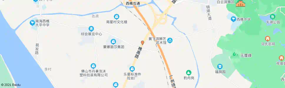 佛山太平路口_公交站地图_佛山公交_妙搜公交查询2025