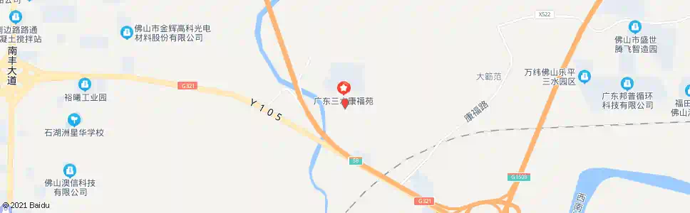佛山康复所_公交站地图_佛山公交_妙搜公交查询2025