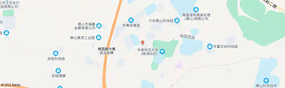 佛山南方百合医械_公交站地图_佛山公交_妙搜公交查询2025