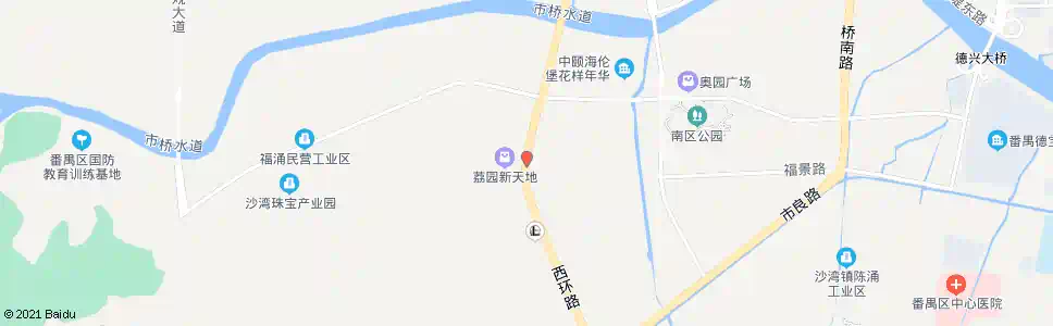 佛山岐头村(荔园新天地)_公交站地图_佛山公交_妙搜公交查询2025