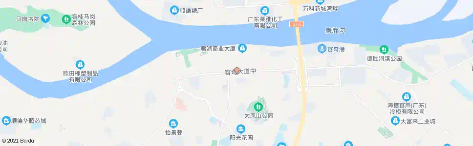 佛山富丽大厦_公交站地图_佛山公交_妙搜公交查询2025
