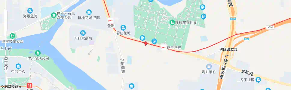 佛山星星三英_公交站地图_佛山公交_妙搜公交查询2025