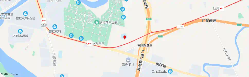 佛山大都小学_公交站地图_佛山公交_妙搜公交查询2025