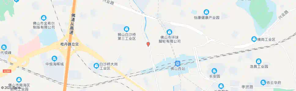 佛山外环西路_公交站地图_佛山公交_妙搜公交查询2025