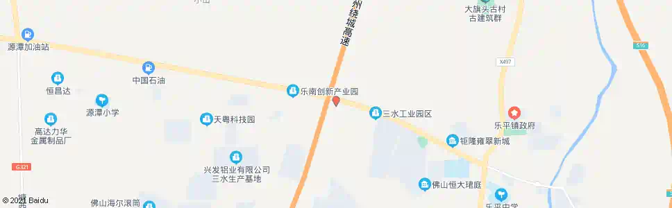 佛山乐平汽车站_公交站地图_佛山公交_妙搜公交查询2025