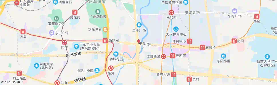 佛山天河立交_公交站地图_佛山公交_妙搜公交查询2025