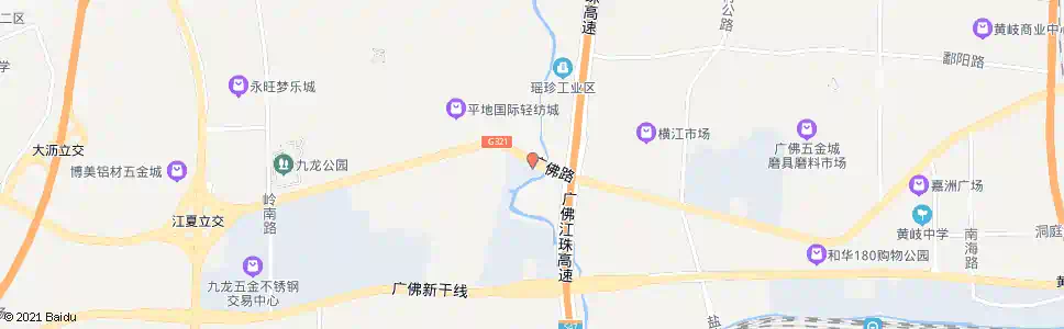 佛山江河路_公交站地图_佛山公交_妙搜公交查询2025