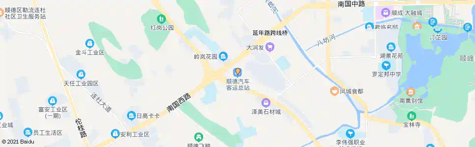 佛山大旺汽车客运站_公交站地图_佛山公交_妙搜公交查询2025