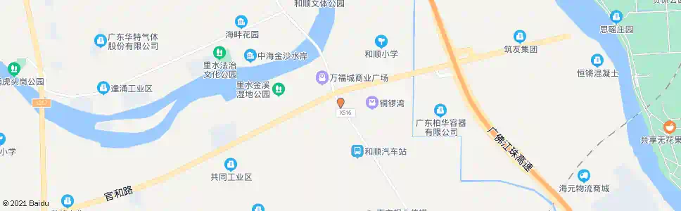 佛山文教路口_公交站地图_佛山公交_妙搜公交查询2025