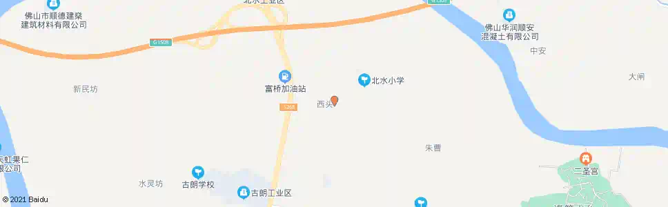 佛山西头桥_公交站地图_佛山公交_妙搜公交查询2025