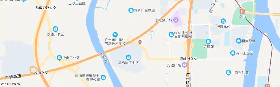 佛山大沙路口_公交站地图_佛山公交_妙搜公交查询2025