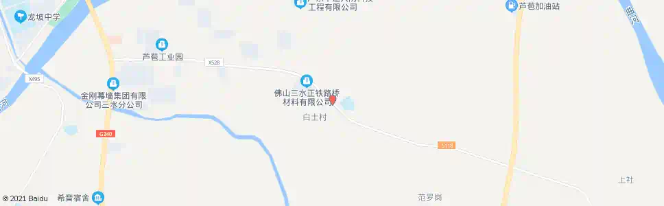 佛山白土_公交站地图_佛山公交_妙搜公交查询2025