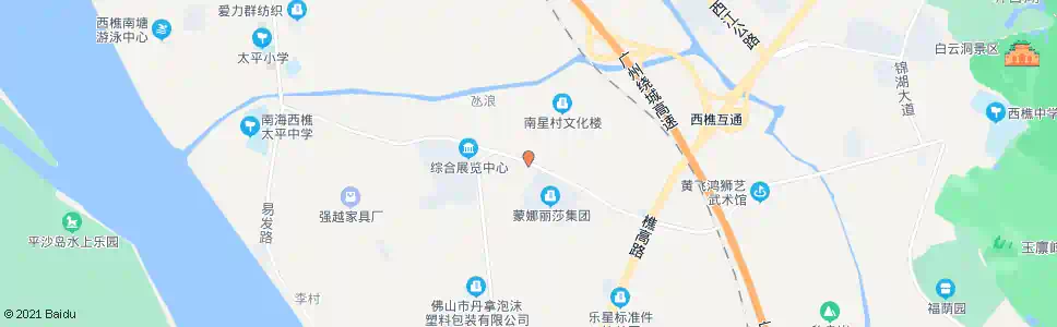 佛山墩庆村_公交站地图_佛山公交_妙搜公交查询2025