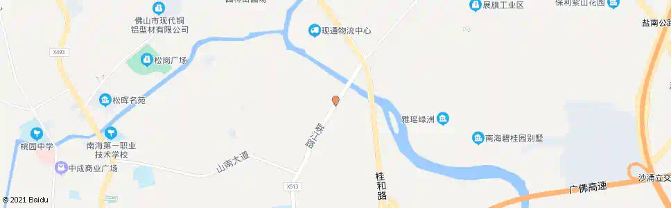 佛山湖马工业区_公交站地图_佛山公交_妙搜公交查询2025