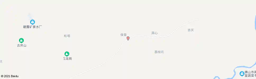 佛山保荣村_公交站地图_佛山公交_妙搜公交查询2025