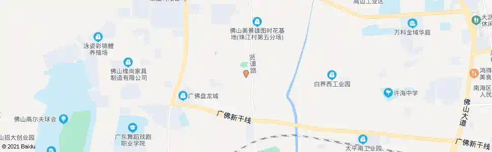 佛山谭边社区_公交站地图_佛山公交_妙搜公交查询2025