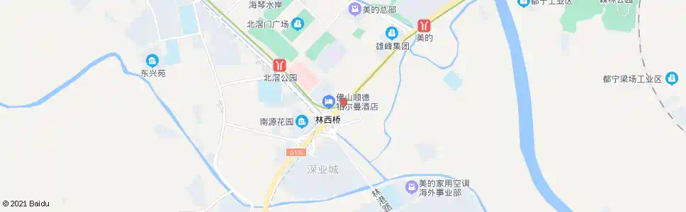 佛山林头西_公交站地图_佛山公交_妙搜公交查询2025