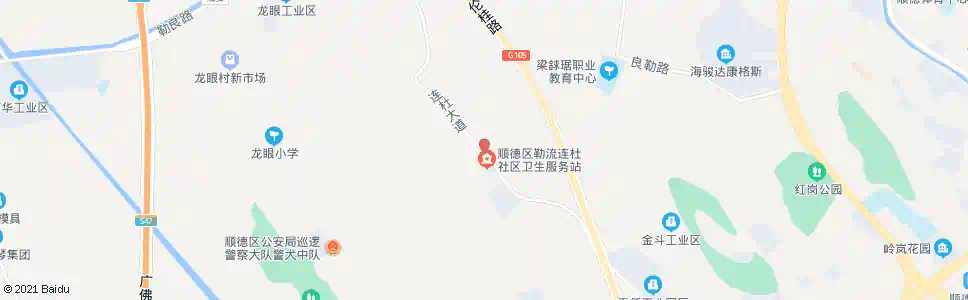 佛山杜村村口_公交站地图_佛山公交_妙搜公交查询2025