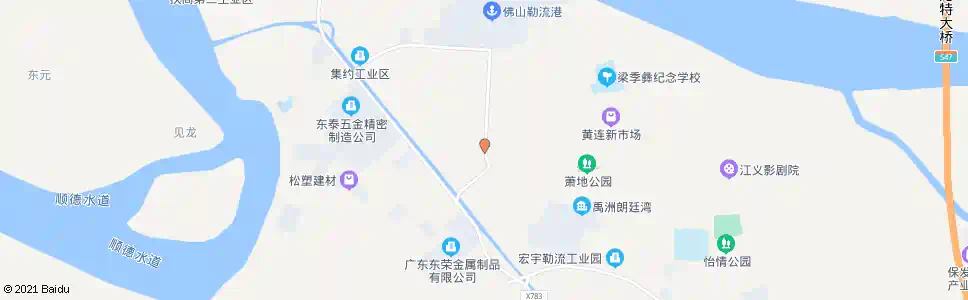 佛山黄连派出所_公交站地图_佛山公交_妙搜公交查询2025