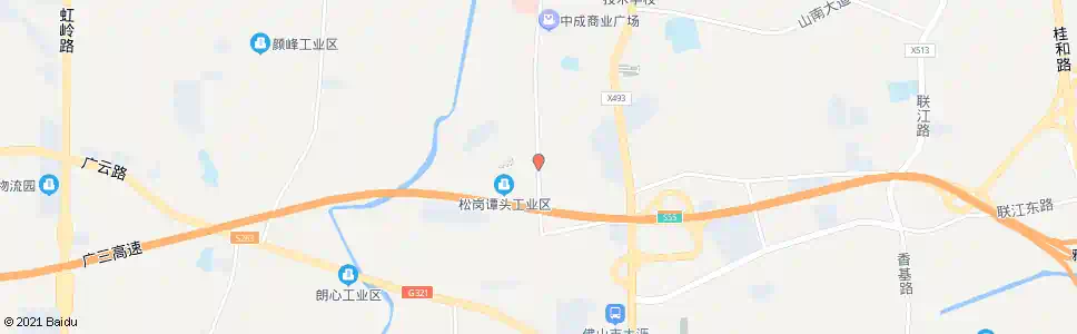 佛山夏边村_公交站地图_佛山公交_妙搜公交查询2025
