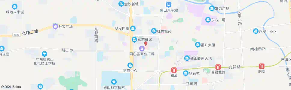 佛山妇幼保健院(城市广场)_公交站地图_佛山公交_妙搜公交查询2025