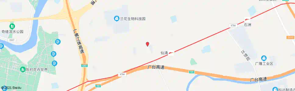 佛山月字路_公交站地图_佛山公交_妙搜公交查询2025
