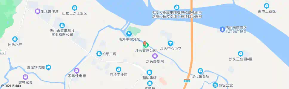 佛山沙头客运站_公交站地图_佛山公交_妙搜公交查询2025