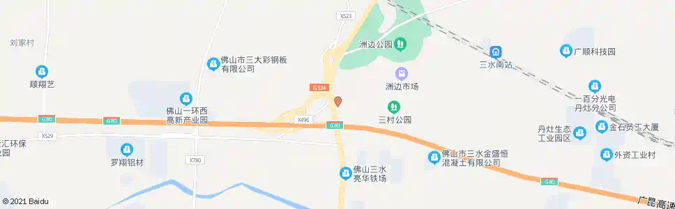 佛山石丰路口_公交站地图_佛山公交_妙搜公交查询2025