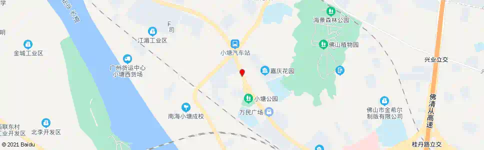 佛山小塘医院_公交站地图_佛山公交_妙搜公交查询2025