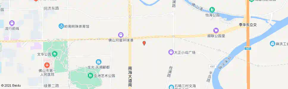 佛山玉器街临时站_公交站地图_佛山公交_妙搜公交查询2025