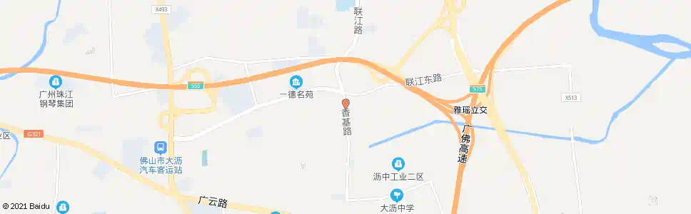 佛山龙东_公交站地图_佛山公交_妙搜公交查询2025