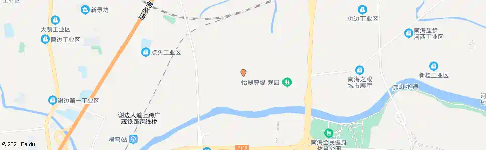 佛山占村工业区_公交站地图_佛山公交_妙搜公交查询2025