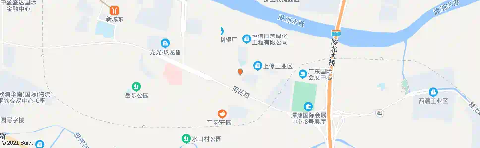 佛山上僚市场_公交站地图_佛山公交_妙搜公交查询2025