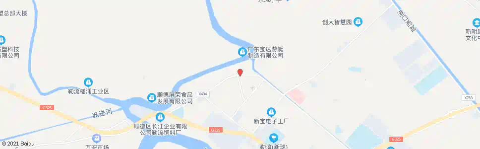 佛山勒流信合大厦_公交站地图_佛山公交_妙搜公交查询2025