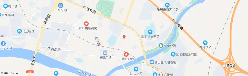 佛山世之博电脑城_公交站地图_佛山公交_妙搜公交查询2025