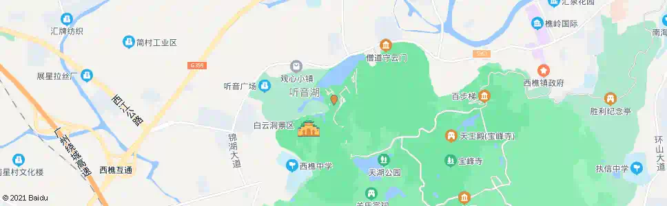 佛山樵园总站_公交站地图_佛山公交_妙搜公交查询2025