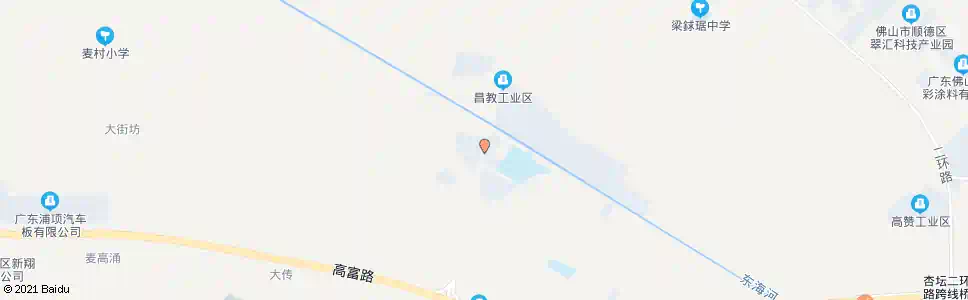 佛山昌教小学(新齐宁路)_公交站地图_佛山公交_妙搜公交查询2025