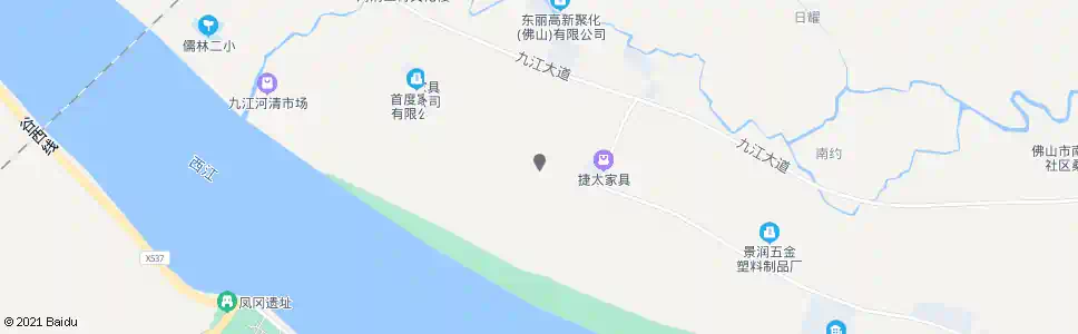 佛山河清四村下区_公交站地图_佛山公交_妙搜公交查询2025