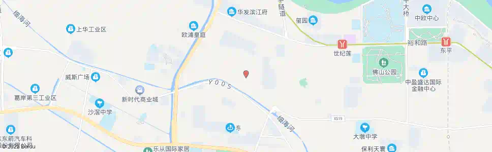 佛山腾冲市场_公交站地图_佛山公交_妙搜公交查询2025