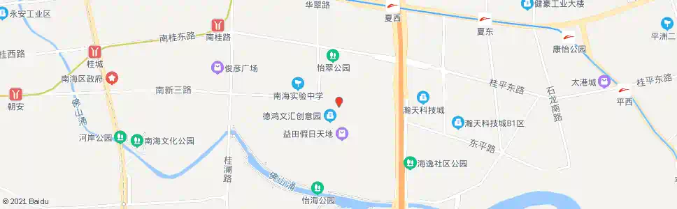 佛山华师附中_公交站地图_佛山公交_妙搜公交查询2025