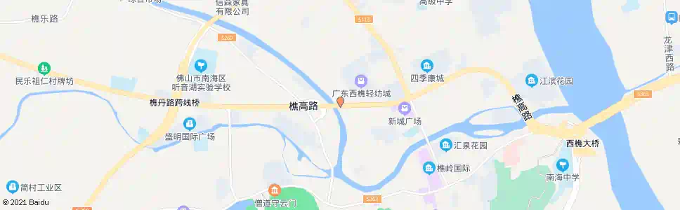 佛山民强桥_公交站地图_佛山公交_妙搜公交查询2025