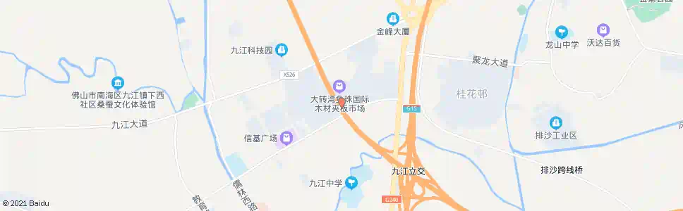 佛山夹板市场_公交站地图_佛山公交_妙搜公交查询2025