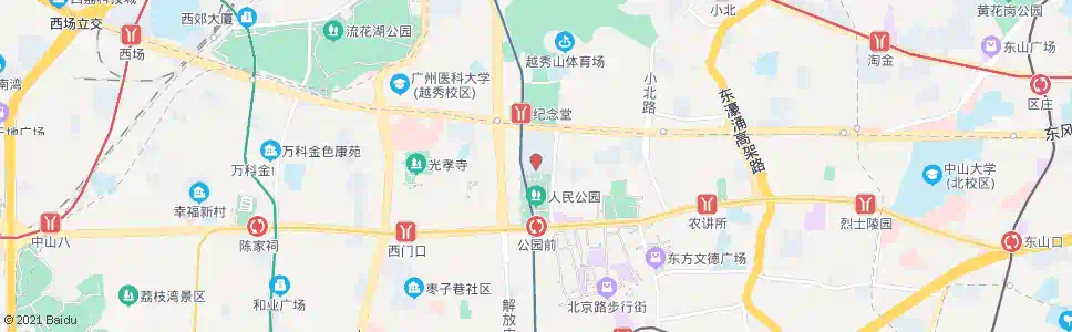 佛山广州广佛汽车客运站(中山八路)_公交站地图_佛山公交_妙搜公交查询2025